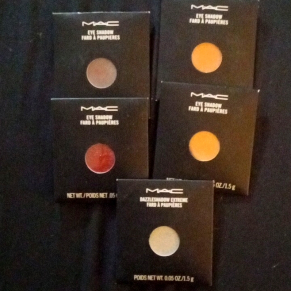 Mac eyeshadows